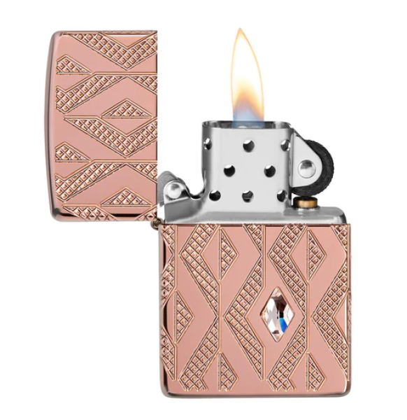 Zippo 360° Geometric Diamond Pattern - 60005933